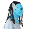 Avatar Neytiri Cosplay Mask Avatar 2 The Way of Water Neytiri Wig Latex Mask Prop ACcosplay