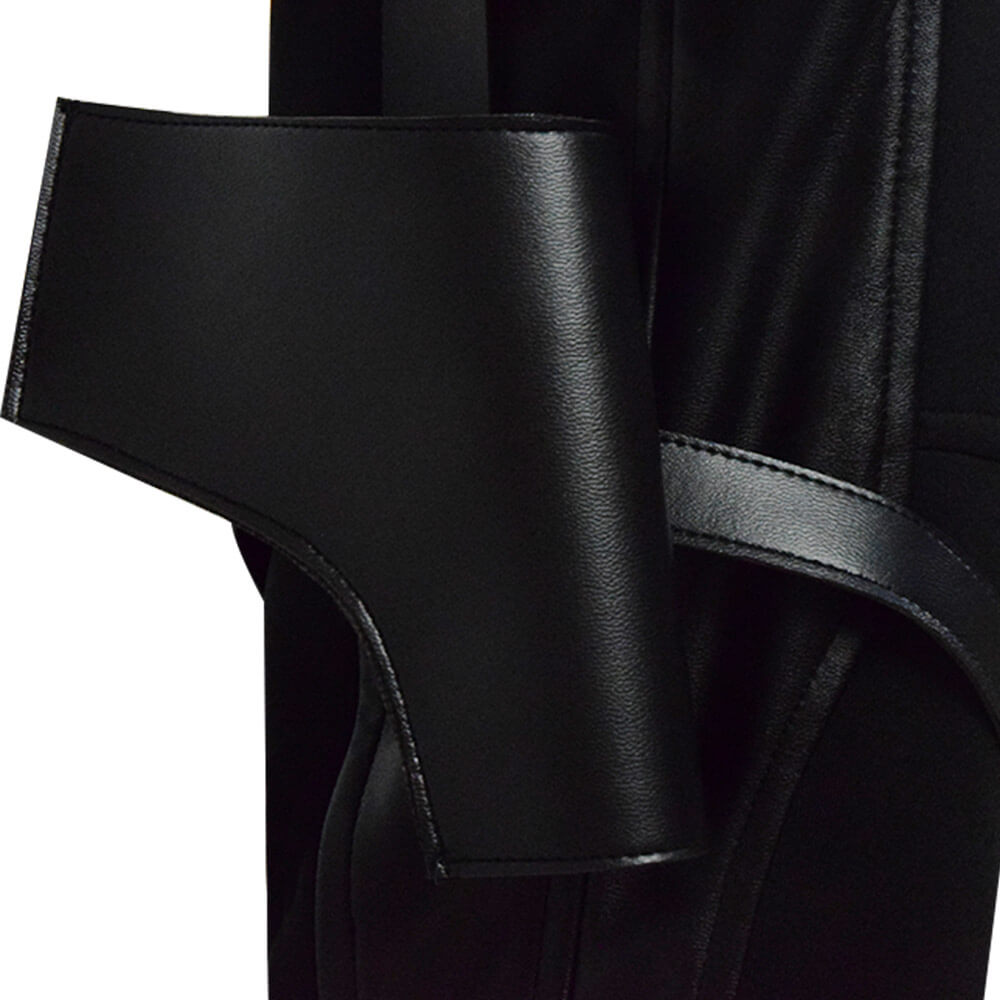 Avengers Black Widow Natasha Romanoff Black Jumpsuit Halloween Cosplay Costume - ACcosplay