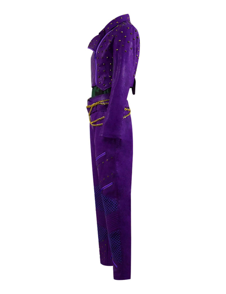 Disney Descendants Costumes Mal Dress Outfit Kids Adults Halloween Party Cosplay Costume - ACcosplay