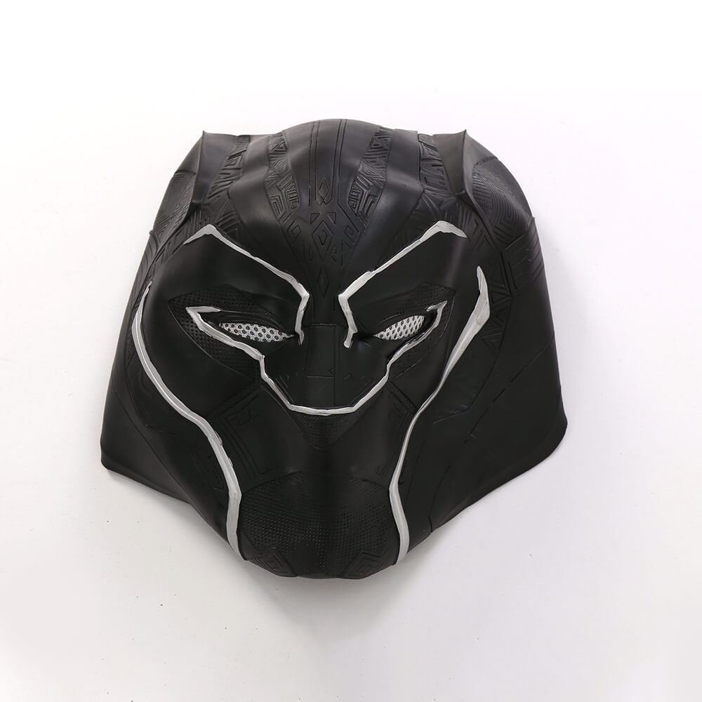 Techala Marvel Mask Black Panther Suit Cosplay T'Challa Bodysuit Cosplay Superhero Jumpsui ...