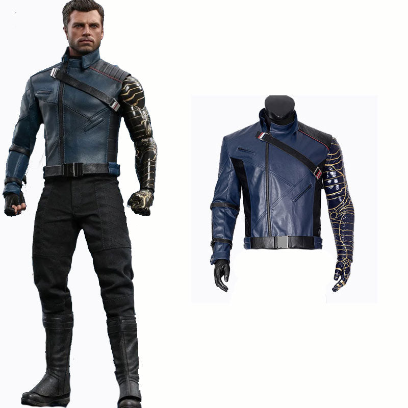 The Falcon And The Winter Soldier Bucky Leather Jacket ACcosplay
