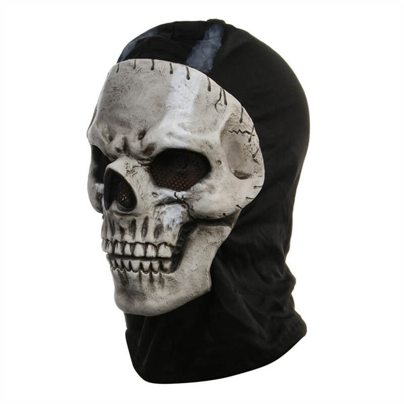 Call Of Duty Ghost Mask Hat + Skull Face Mask Costume Mask