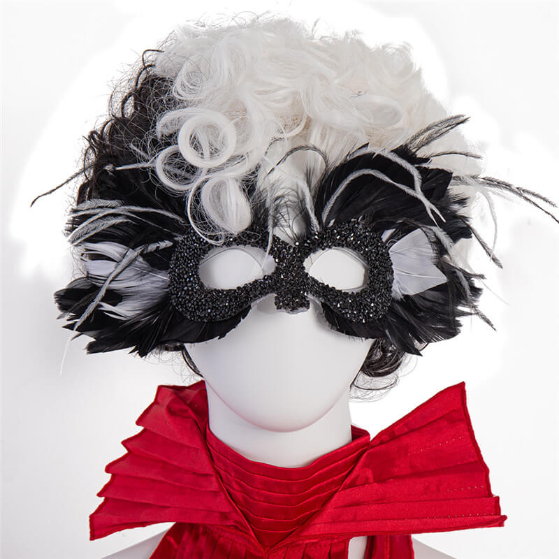 Cosplay Cruella de Vil outfits / Emma Stone / red dress (pre-order