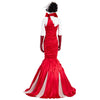 2021 Cruella De Vil Red Dress Emma Stone Cruella Devil Cosplay Wig Costumes ACcosplay
