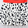 Kids Cruella Dress 2021 Cruella Dalmatian Dress Girls Halloween Cosplay Costumes ACcosplay