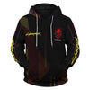 Cyberpunk Samurai Hoodies Jacket Game Cyberpunk 2077 3D Hoody Pants Sportwear
