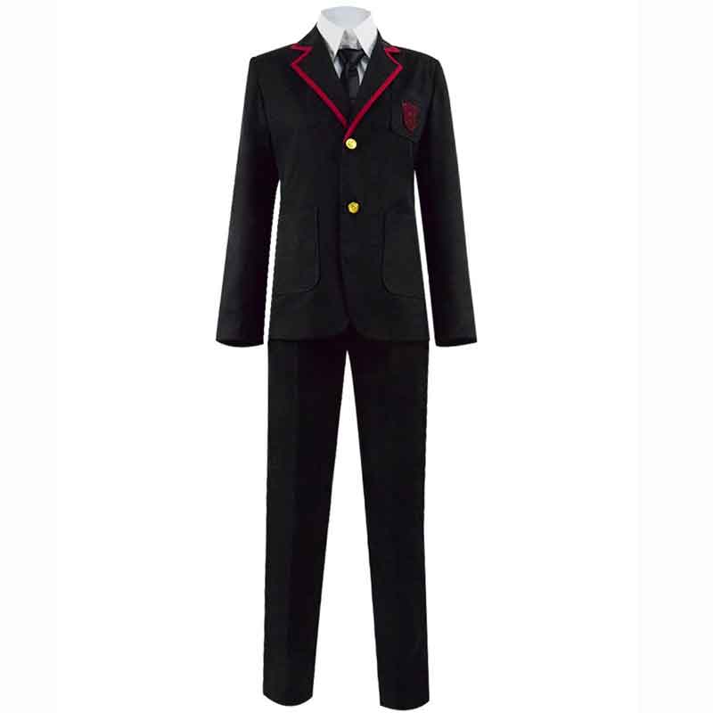 ACcosplay Black Deadly Class School Uniform Women Cosplay Costume 2019 - ACcosplay
