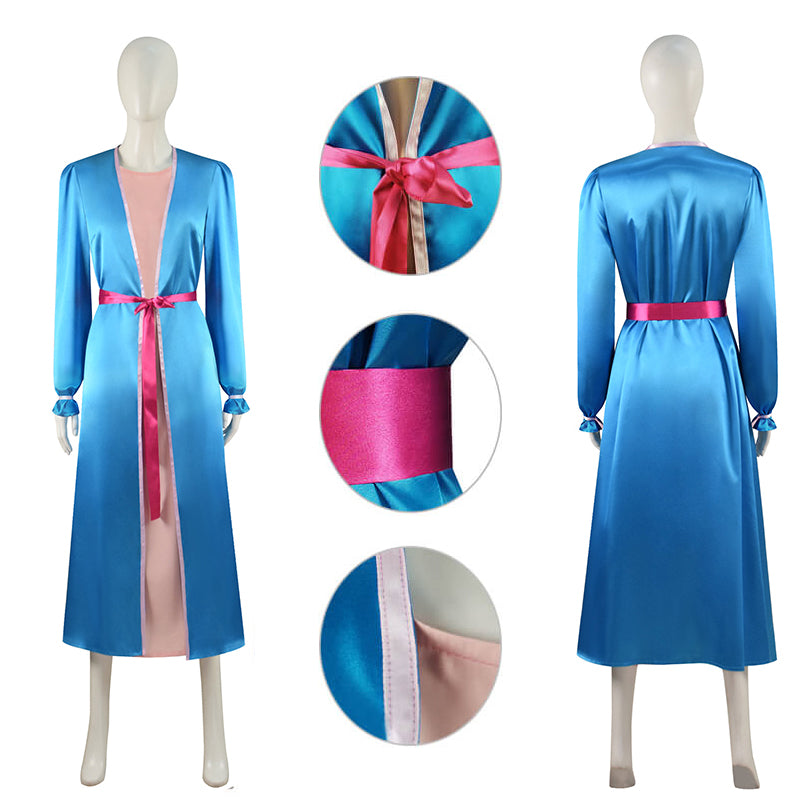 Disenchanted Giselle Cosplay Dress Giselle Enchanted Blue Dress Costume Outfit