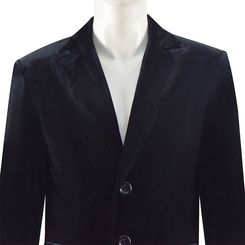 Doctor Who The Curse of Fatal Death Velvet Coat Jacket Halloween Cosplay Costumes