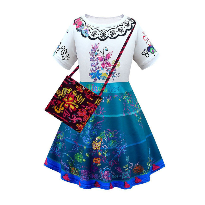 Encanto Dress Mirabel Costumes for Kids Girls Cosplay Halloween Outfit ACcosplay Encanto Dress Mirabel Costumes for Kids Girls Cosplay Halloween Outfit ACcosplay