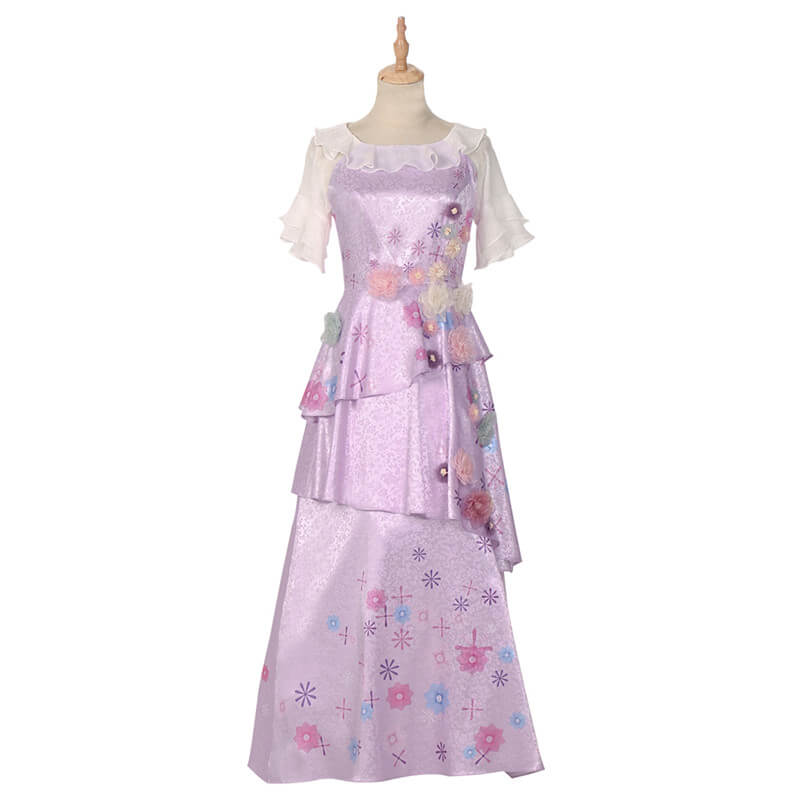 2022 Encanto Isabella Dress Kids Princess Halloween Cosplay Costumes ACcosplay