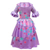 Encanto Isabela Dress Isabela Cosplay Costume Princess Magical Outfits for Girls