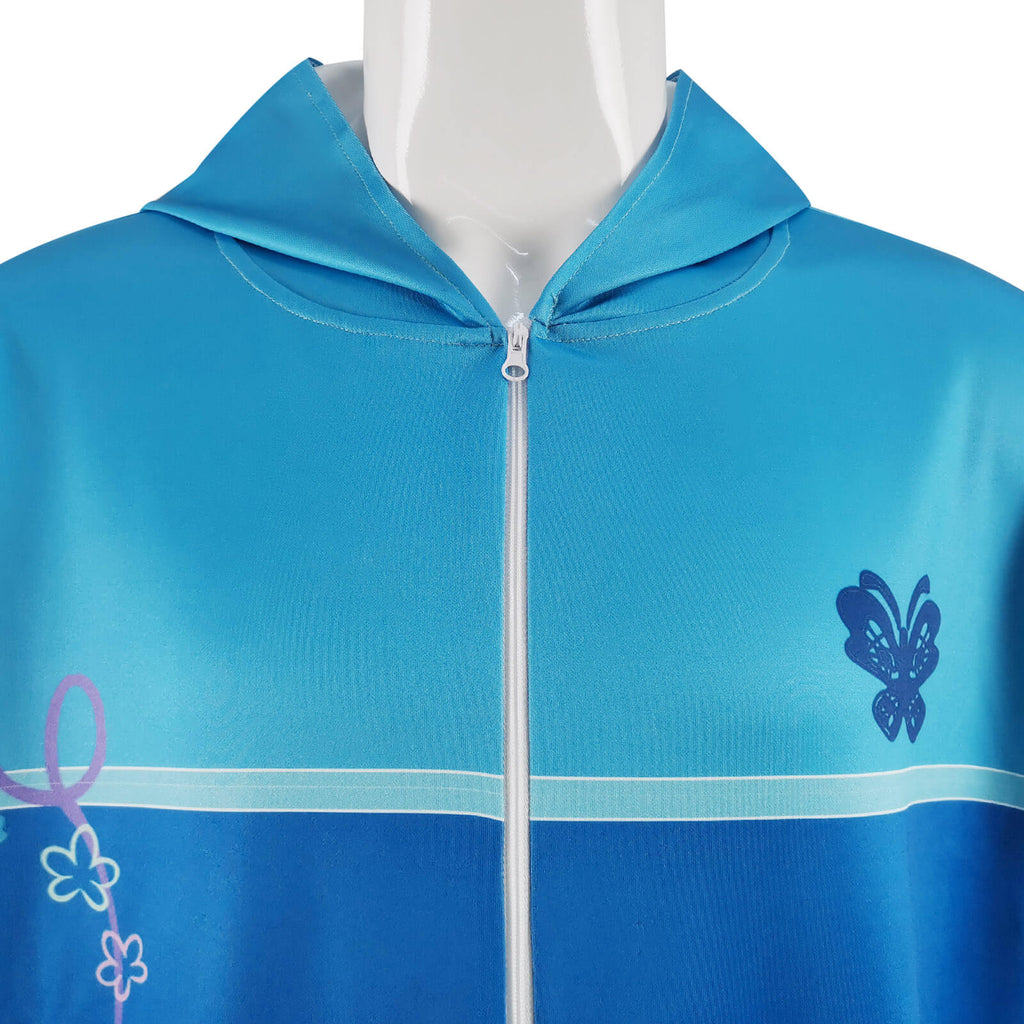Encanto Hoodie Jacket Encanto Mirabel Hooded Pullover Zipper Jacket Cosplay Costumes