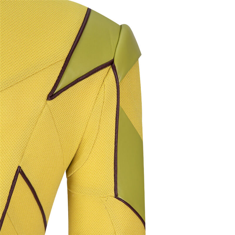 The Flash Season 8 Reverse Flash Costume Eobard Thawne Cosplay Yellow Jumpsuit Halloween Suit