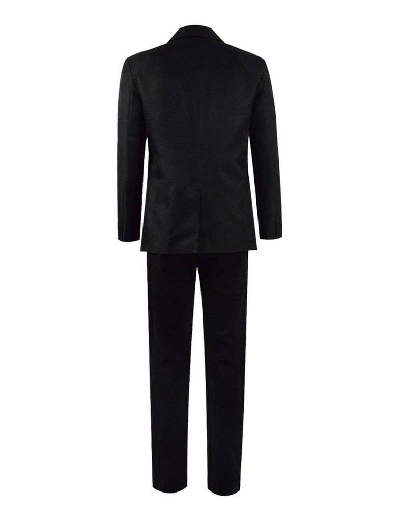 Good Omens David Tennant Black Full Set Crowley Costumes Cosplay ACcosplay - ACcosplay