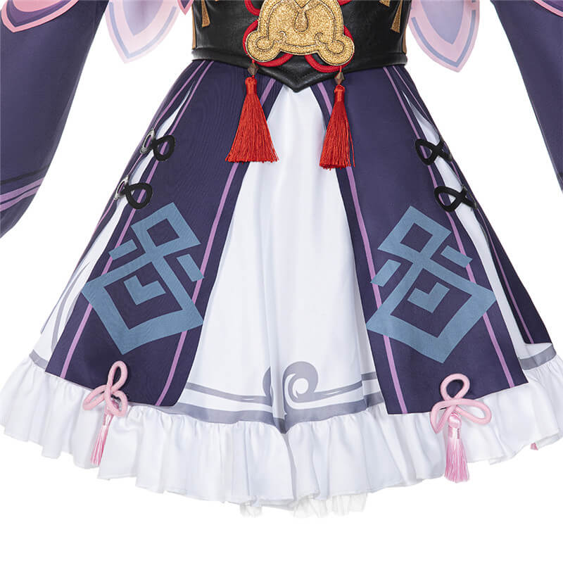 Game Yunjin Costumes Genshin Impact Halloween Cosplay Outfit (Upgrade Version)