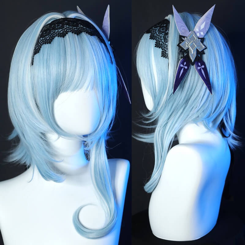 Genshin Impact Eula Cosplay Wig Costumes Game Women Halloween Costumes ACcosplay