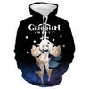 Genshin Impact Hoodie Clee Sweatshirt Halloween Festival Party Hooded Coat Jacket