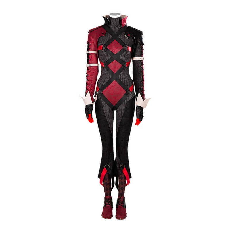 Gotham Knights Harley Quinn Costume Halloween Cosplay Suit ACcosplay