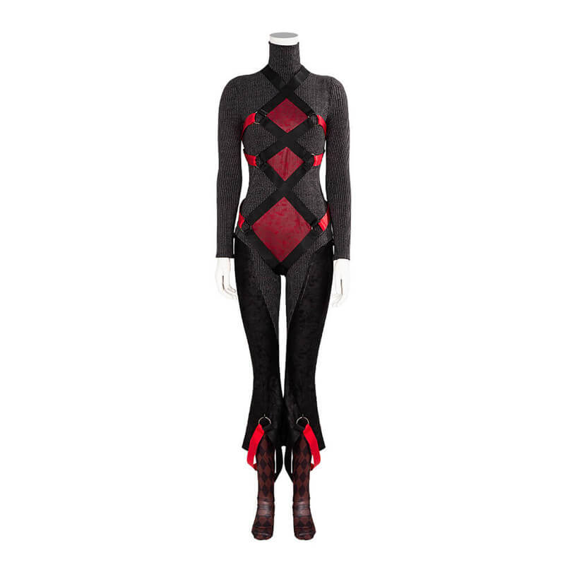 Gotham Knights Harley Quinn Costume Halloween Cosplay Suit ACcosplay