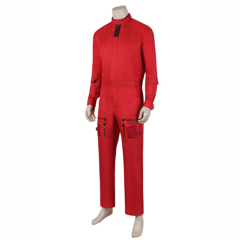 New Guardians Of The Galaxy Vol. 3 Red Suit Lord Peter Jumpsuit Cosplay Costume
