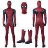 Halloween Deadpool 2 Costumes Wade Wilson Bodysuit Jumpsuit Cosplay Costume for Adults