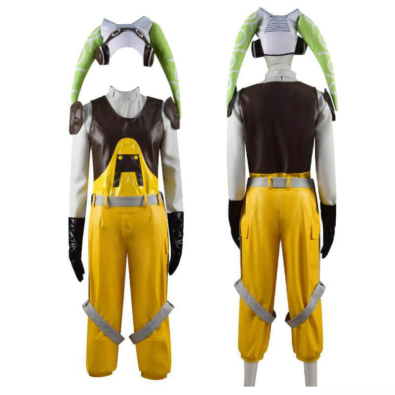 Star Wars Rebels Hera Syndulla Cosplay Costume Halloween Carnival Suit Outfit ACcosplay