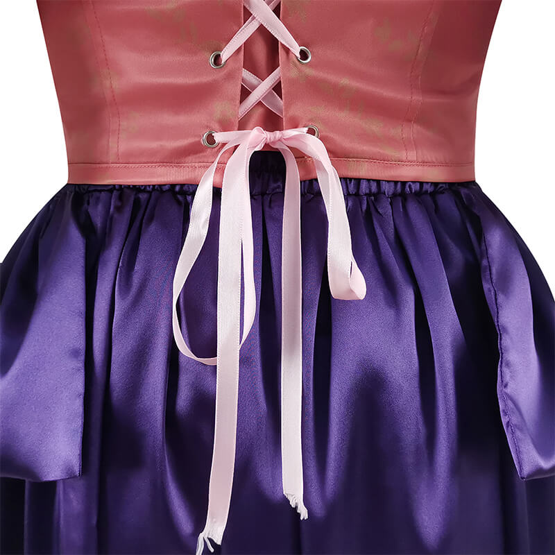 Hocus Pocus Sarah Sanderson Skirt Costume Sarah Corset Blouse Sleeves Halloween Cosplay Outfit