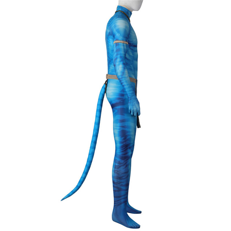 Avatar 2 The Way of Water Jake Sully Costumes 40D Polyester Cosplay Su ...