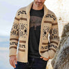 Jeffrey Lebowski Sweater Big Lebowski Sweater Zipper Shawl Cardigans Costumes for Men