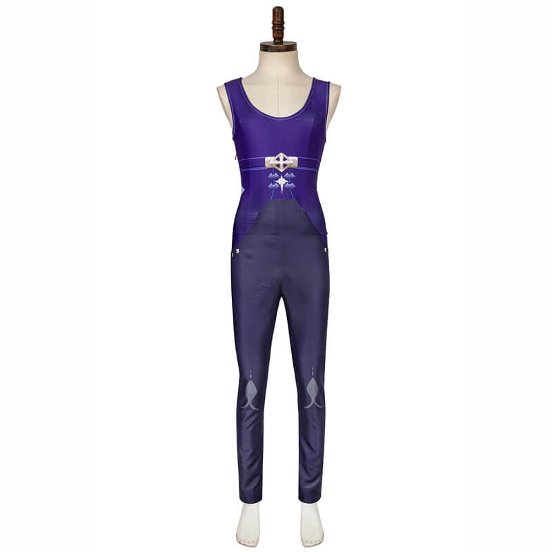 Game Genshin Impact Kaeya Cosplay Costumes Outfit Suit