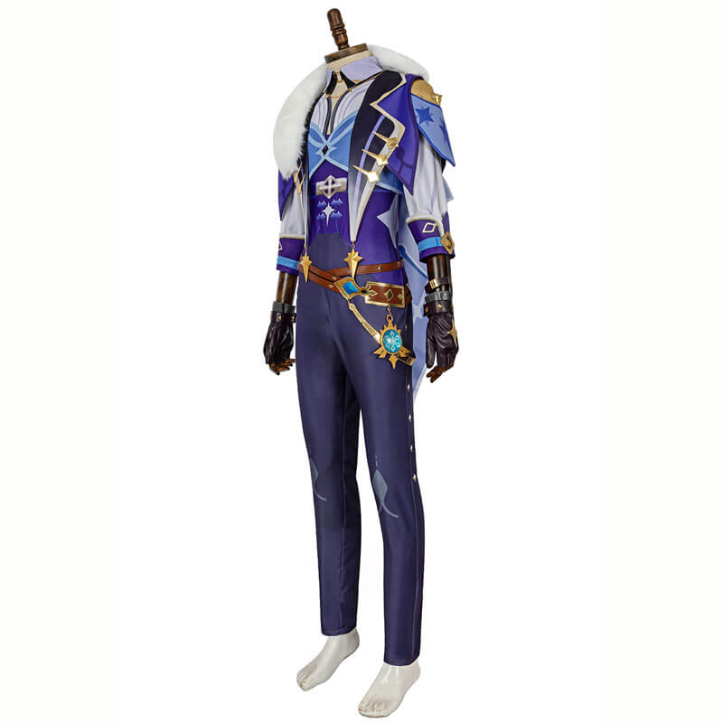 Game Genshin Impact Kaeya Cosplay Costumes Outfit Suit