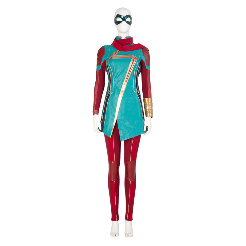 Ms.Marvel 2021 New Kamala Khan Cosplay Costumes Halloween Outfit