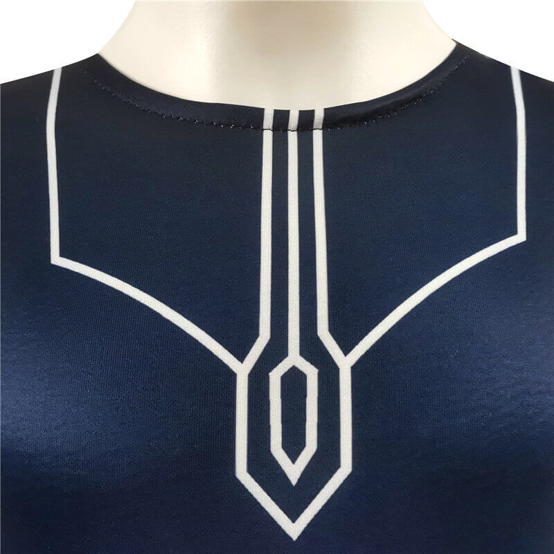 Kids Ahsoka Tano Costume Star Wars The Clone Cosplay Outfit for Halloween