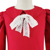 Orphan First Kill Red Dress 2022 Kids Esther Albright Dress Cosplay Costume ACcosplay