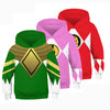 Kids Power Ranger Hoodies Power Ranger Sweatshirt Children Pullover Boys Hoodies ACcosplay