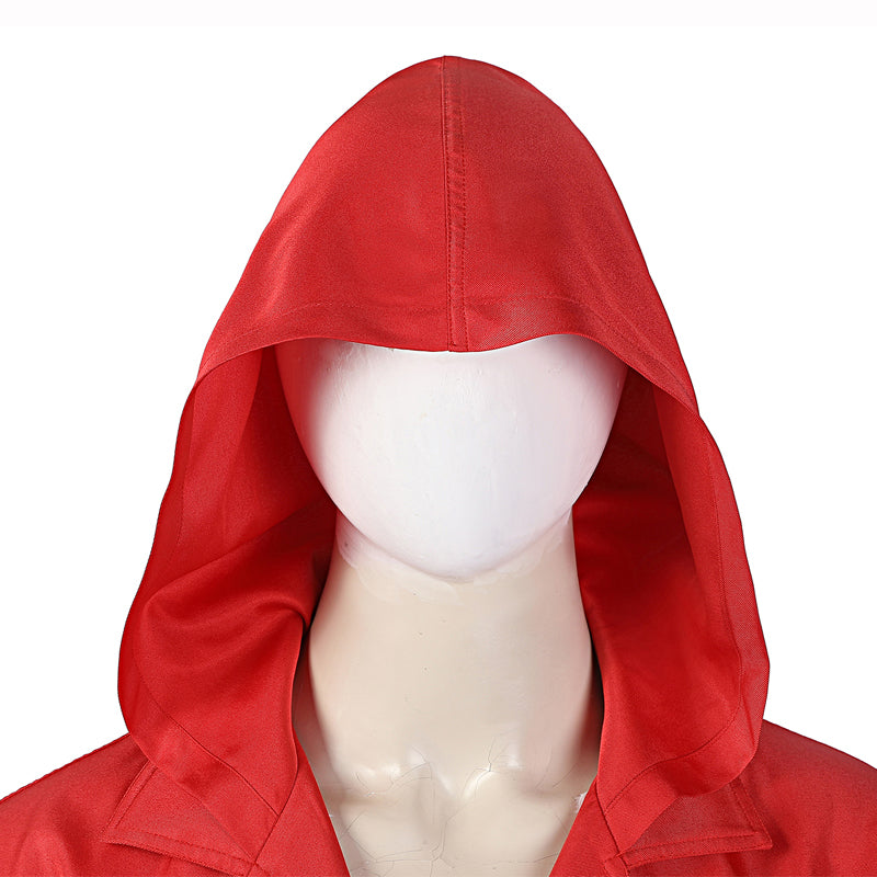 La casa de Papel Money Heist Season 5 Jumpsuits Red Uniform Cosplay Costumes with Mask