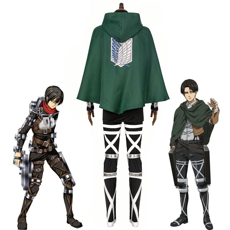 Attack on Titan 4 The Final Season Rivaille Cosplay Costume