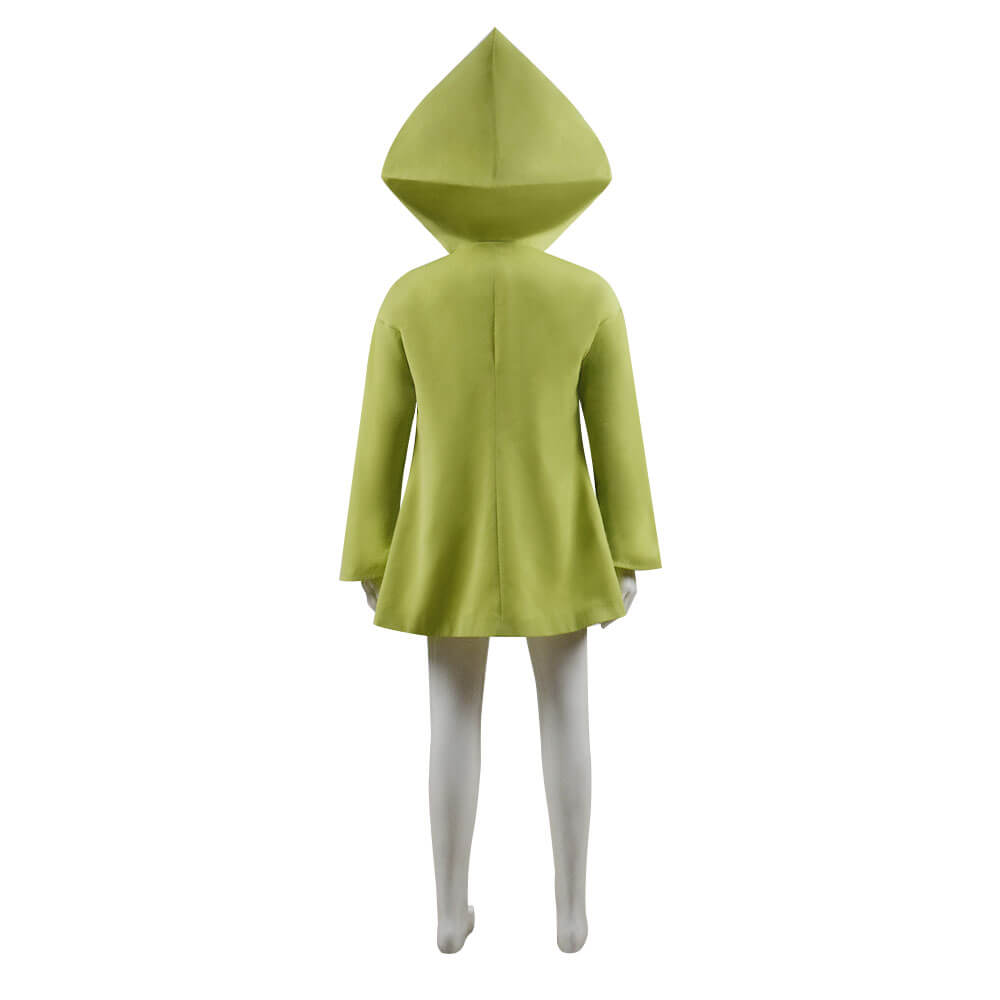 Kids Adults Little Nightmares Six Raincoat Coat Hooded Jacket Cosplay Costume