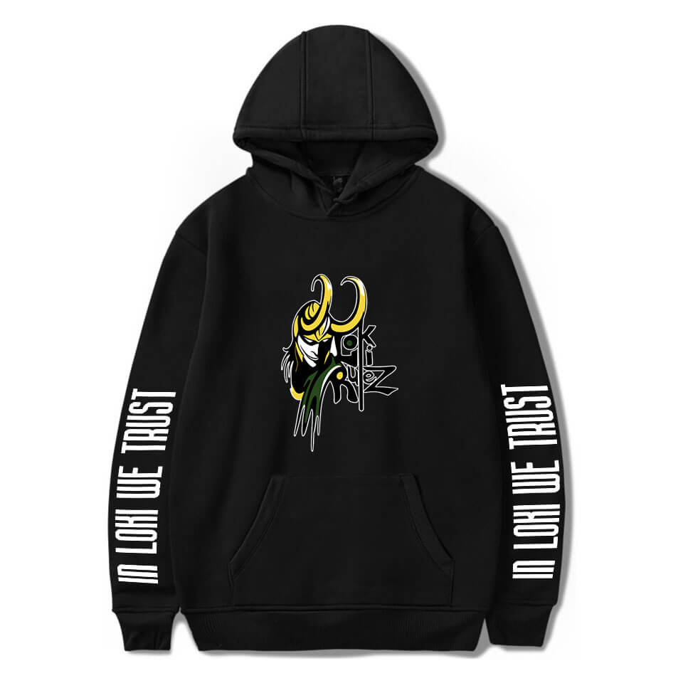 2021 Loki Hoodie Sweatshirt Unisex Loki Printed Pullover Hooded Jacket ...