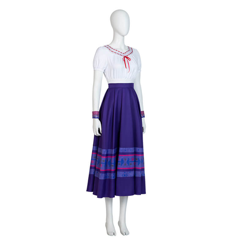 Luisa Encanto Costume Adults Luisa Madrigal Dress Cosplay Costumes for Halloween ACcosplay