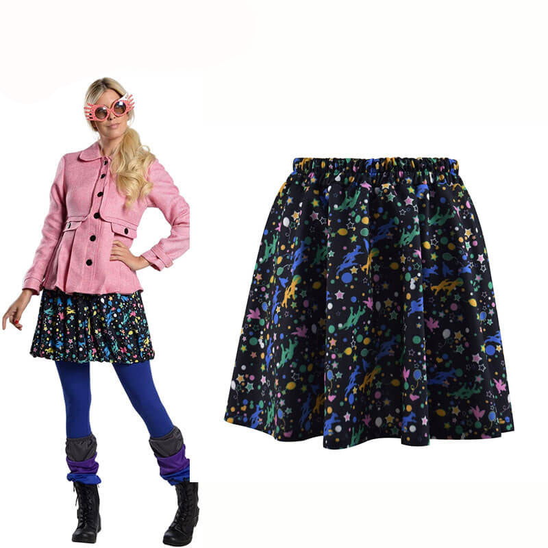 Harry Potter Luna Lovegood Skirt Women Girls Skirt Cosplay Costume