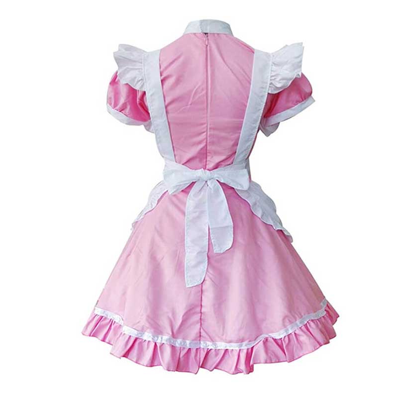 Lolita Dress French Apron Maid Fancy Dress Women Cat Ear Costume ACcosplay