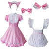 Lolita Dress French Apron Maid Fancy Dress Women Cat Ear Costume ACcosplay