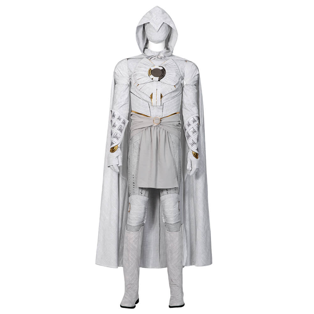 Moon Knight 2022 Costume Suit Marc Spector Cosplay Halloween Outfit with Cloak ACcosplay