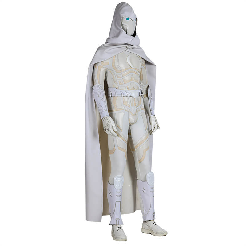 Moon Knight Cosplay Costume Suit Classic Moon Kight White Halloween Cosplay Suit