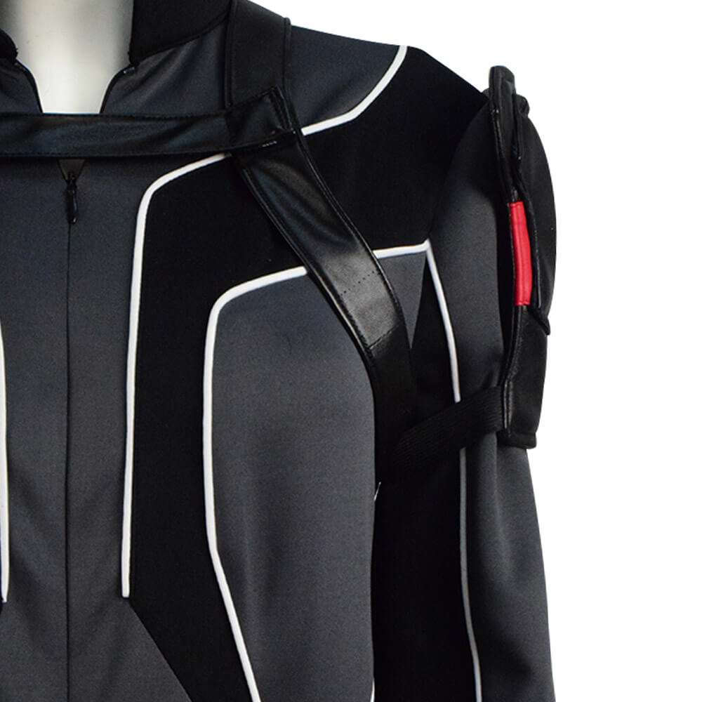 Black Widow Costumes Natasha Romanoff Black Spandex Suit Halloween Cosplay