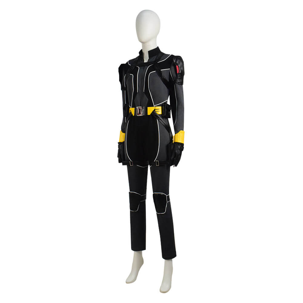 Black Widow Costumes Natasha Romanoff Black Spandex Suit Halloween Cosplay