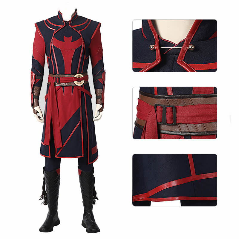 Doctor Strange 2 Doctor Strange Cosplay Costume Outfits Halloween Party Suit