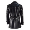 ACcosplay 8th Doctor Leather Jacket Coat Doctor Who Eighth Doctor Coat Cosplay Costumes